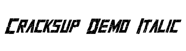 Cracksup Demo Italic  Free Fonts Download