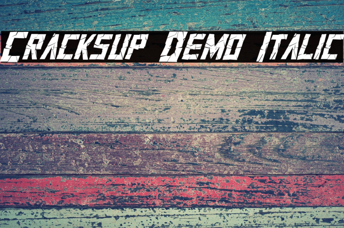 Cracksup Demo Italic Example 1