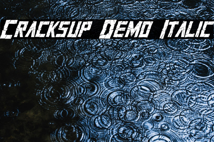 Cracksup Demo Italic Example 3