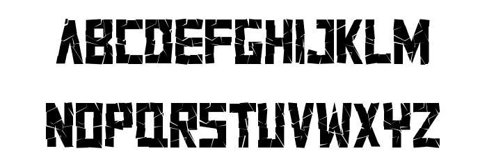 Cracksup Demo Font LOWERCASE
