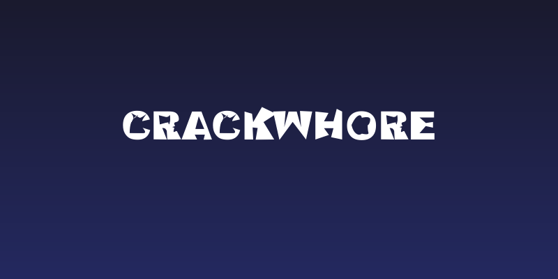 Crackwhore Social Header