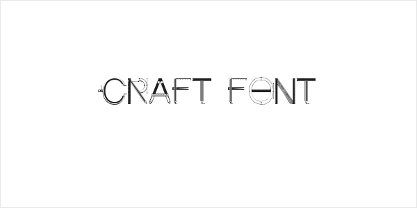 Craft Font Logo