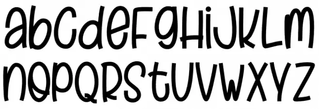 Craft Holic फ़ॉन्ट लोअरकेस