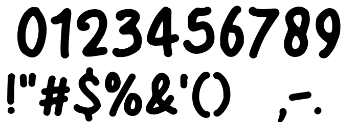 Craft Vintage Font OTHER CHARS