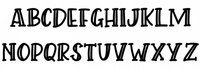 Crafter Шрифта ВЕРХНИЙ