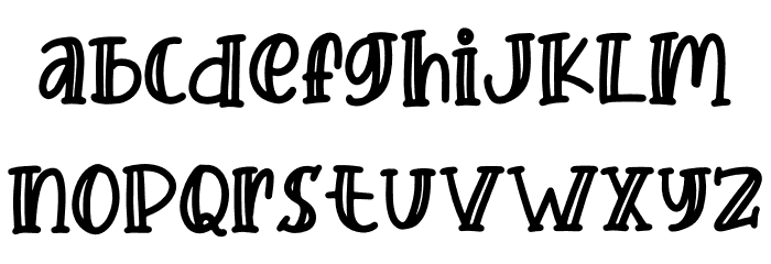Crafter Font LOWERCASE