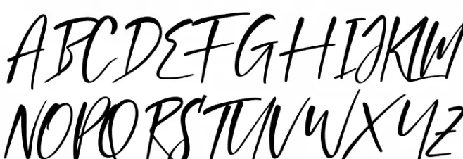 Crafterdam Italic Polices MAJUSCULES