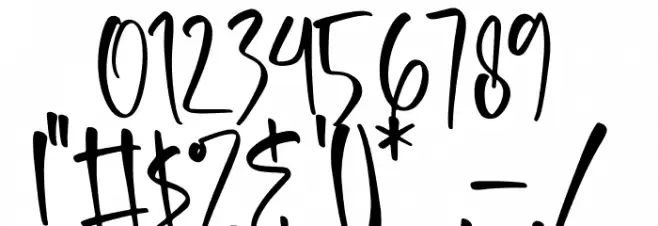 Crafterdam Font OTHER CHARS