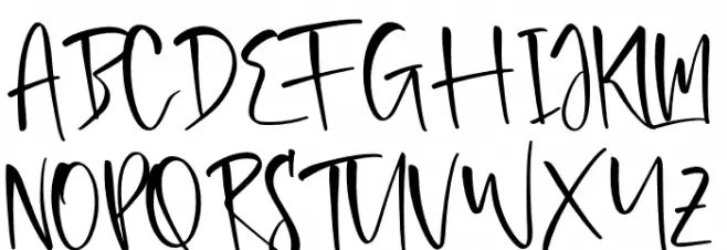 Crafterdam Schriftart Groß