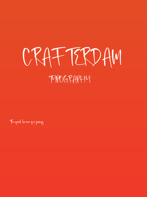 Crafterdam Poster