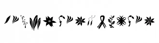 CraftersFlowers  Frei Schriftart Herunterladen