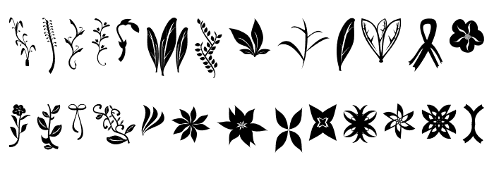CraftersFlowers Polices MINUSCULES