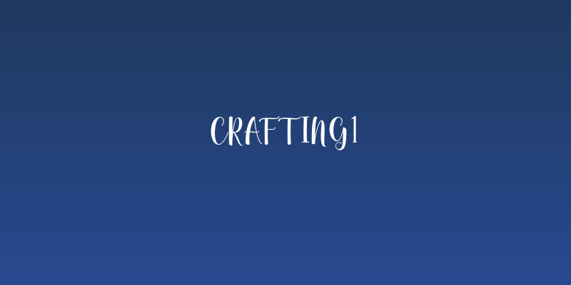 Crafting1 Social Header