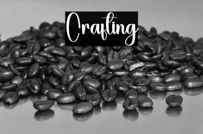 Crafting Caratteri examples