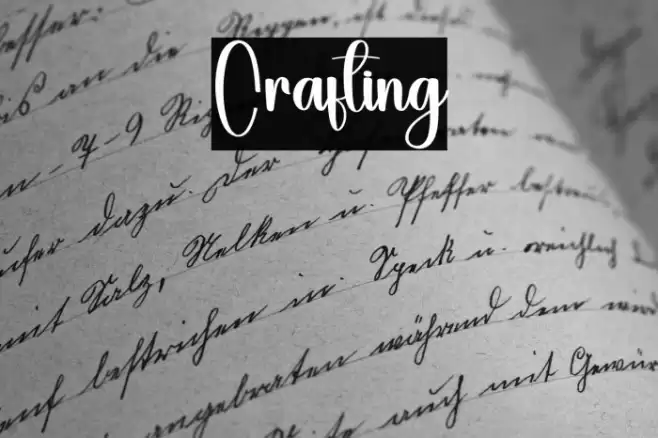 Crafting Caratteri examples