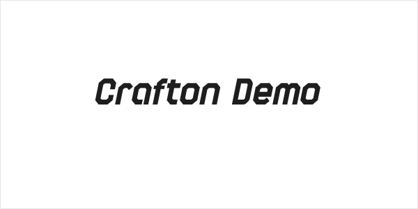 Crafton Demo Logo
