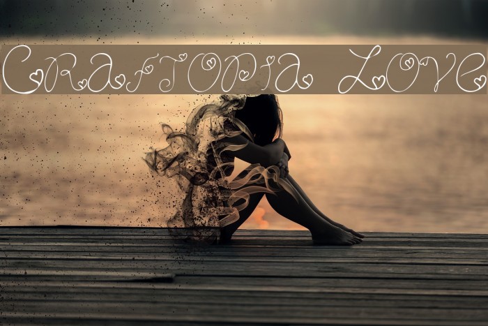 Craftopia Love Font examples