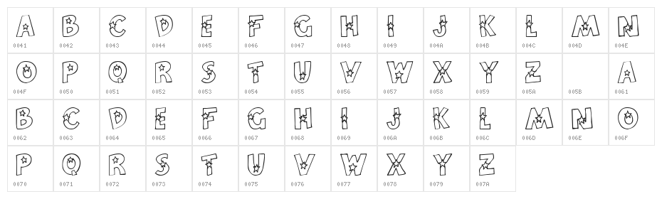 Craftopia Stars Character Map
