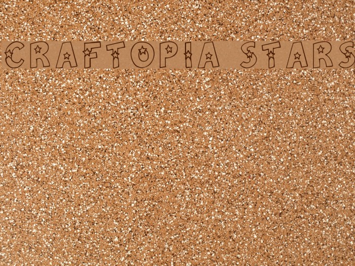 Craftopia Stars Font examples