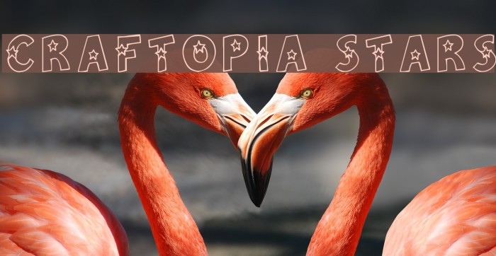Craftopia Stars Font examples