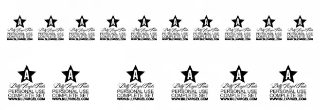 Craftsman PERSONAL USE Italic Font OTHER CHARS