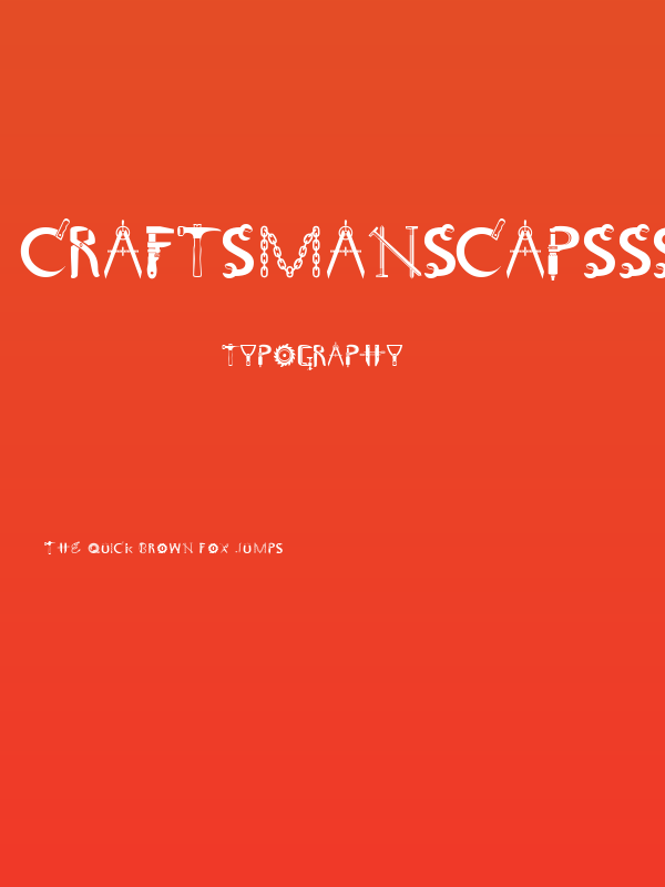 CraftsmanSCapsSSK Regular Poster