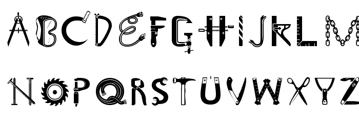 CraftsmanSCapsSSK Regular Font LOWERCASE