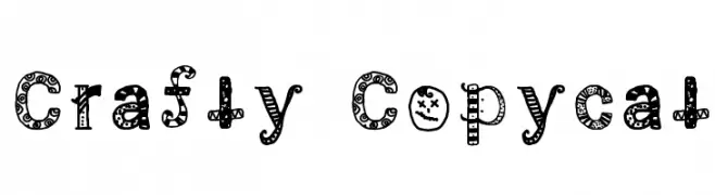 Crafty Copycat  Fuentes Gratis Descargar