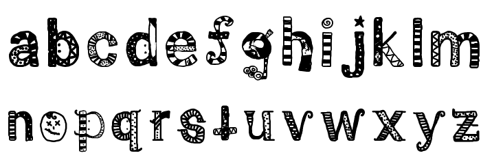 Crafty Copycat Font LOWERCASE