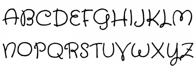 Crafty Girls Шрифта ВЕРХНИЙ