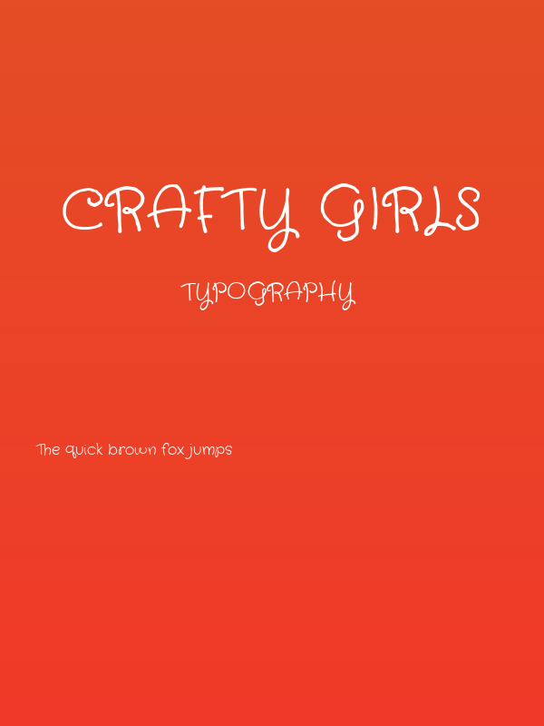 Crafty Girls Poster