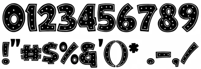 Crafty Signs Regular Font OTHER CHARS