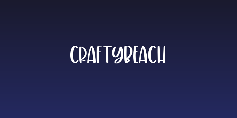 CraftyBeach Social Header