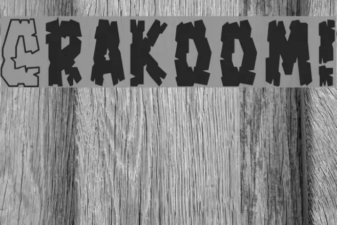 Crakoom! Fuentes examples