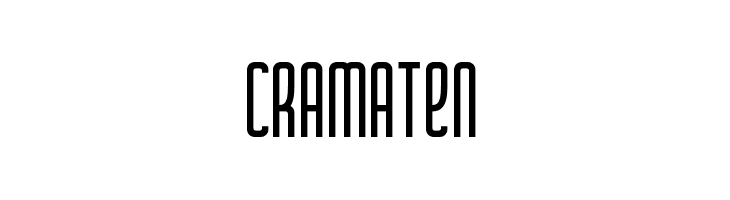 Cramaten Шрифта