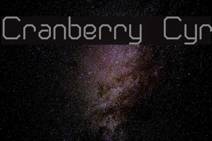 Cranberry Cyr Шрифта examples