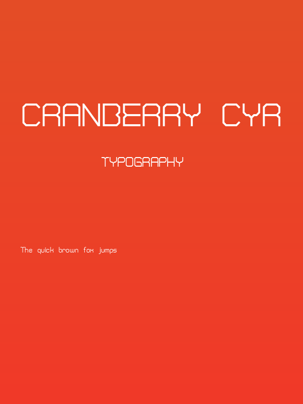 Cranberry Cyr Poster