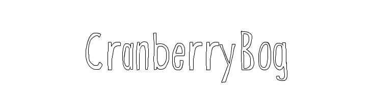CranberryBog  Descarca Fonturi Gratis