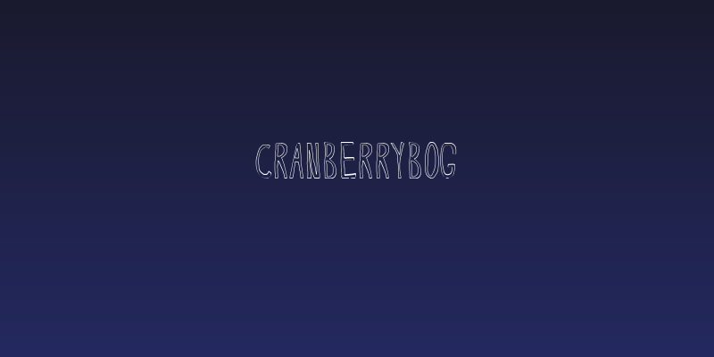 CranberryBog Social Header