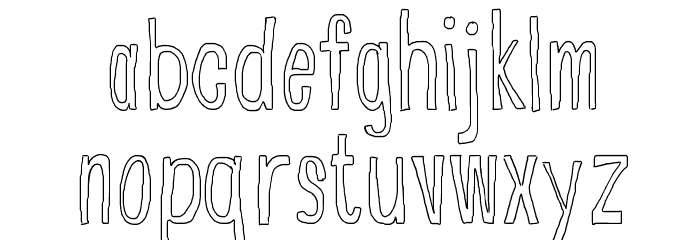 CranberryBog Font LOWERCASE