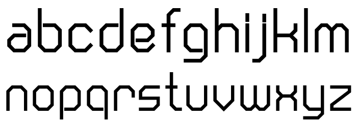 CranberryGin-Regular Font LOWERCASE