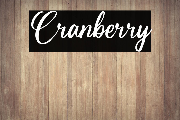 Cranberry Example 2