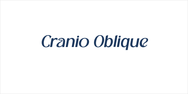 Cranio Oblique Logo