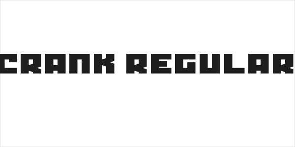 Crank Regular Logo