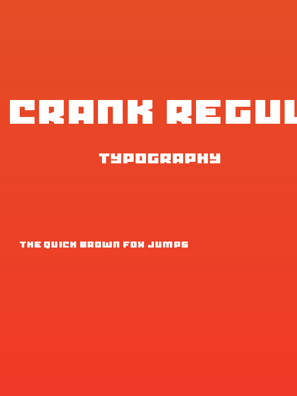 Crank Regular Poster