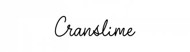 Cranslime  Frei Schriftart Herunterladen