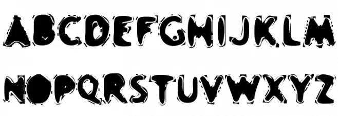 Crap Music Шрифта ВЕРХНИЙ