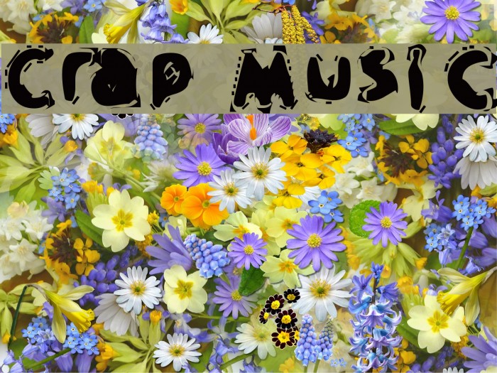 Crap Music Font examples