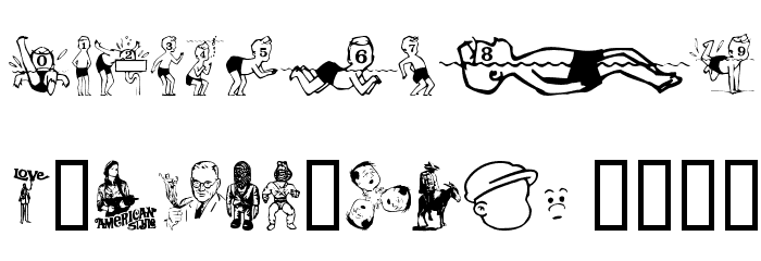 CrapMagnet Legacy フォント その他の文字