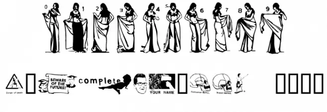 CrapMagnet Returns Font OTHER CHARS